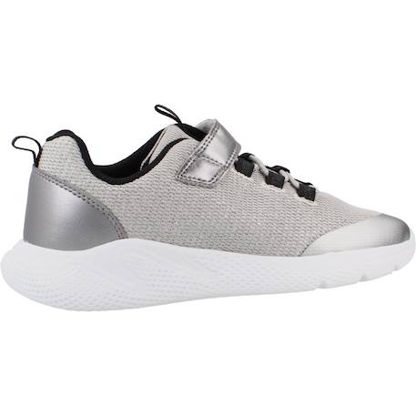 Baskets enfant fille en textile Gris c1363+Rose c8106 1 - vertbaudet enfant 