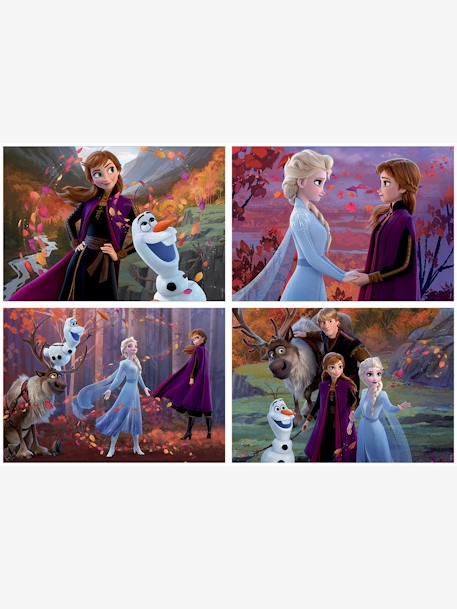 Lot de 4 puzzles progressifs de 50 à 150 pièces Disney® Reine des neiges 2 EDUCA  1 - vertbaudet enfant 