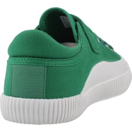 Baskets enfant garçon en textile Bleu c4211+Vert c0594 9 - vertbaudet enfant 