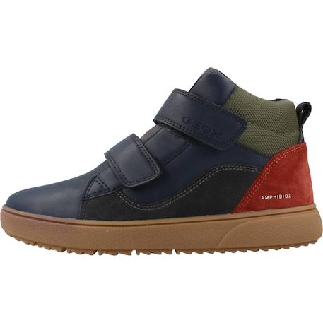 Bottes enfant garçon en cuir Bleu c4002+Multicolore c0718 8 - vertbaudet enfant 