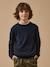 Pull en cachemire garçon Marine+Vert 1 - vertbaudet enfant 