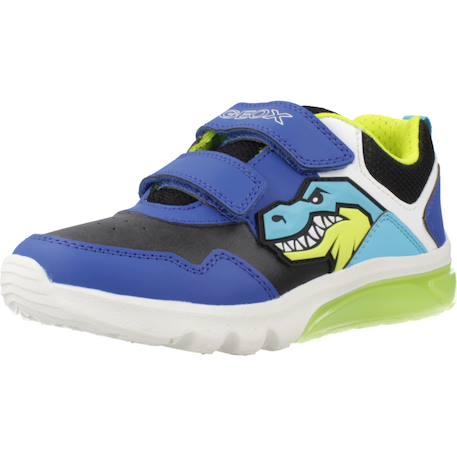 Basket garçon modèle j ciberdron boy Bleu+Bleu c4255 10 - vertbaudet enfant 