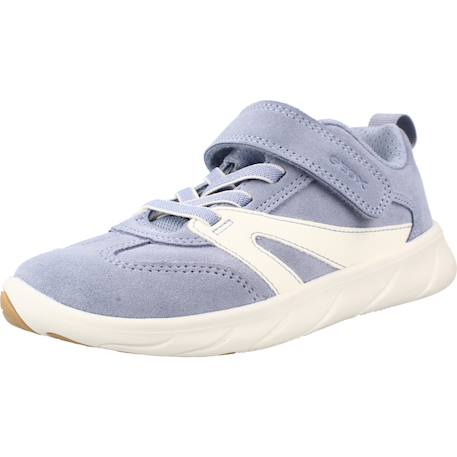 Baskets enfant fille en cuir Bleu c4y1z+Rose ca81z+Violet c8246 4 - vertbaudet enfant 