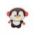 Peluche - pingouin snowy – 23 cm Blanc 1 - vertbaudet enfant 