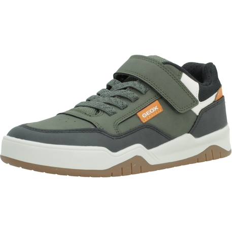 Baskets basses à scratch Bleu c4002+Marron c6002+Militaire+Vert c3009 22 - vertbaudet enfant 