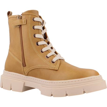 Bottes enfant fille Brun clair 5 - vertbaudet enfant 
