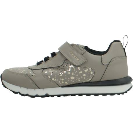 Basket fille synthétique fastics Gris+Gris c5m2x+Noir c0037+Rose c8006 8 - vertbaudet enfant 