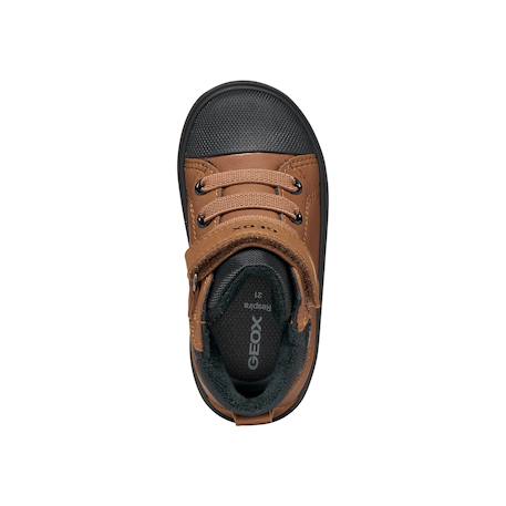 Baskets montantes à scratch Marine bleu claire+Marron noir 12 - vertbaudet enfant 