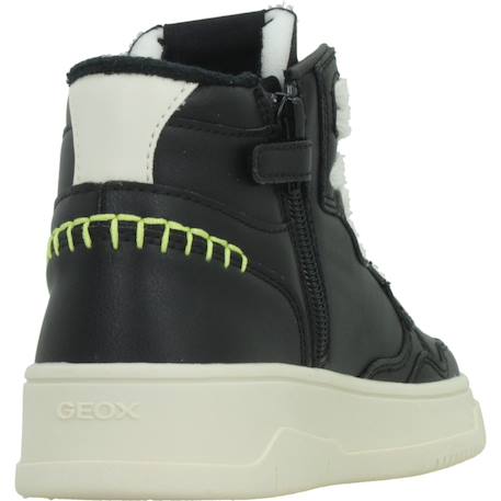 Bottines enfant garçon Blanc c1000+Noir c9999 9 - vertbaudet enfant 