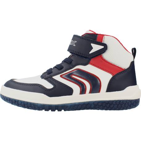Baskets enfant garçon Bleu c4211+Rouge c0003 2 - vertbaudet enfant 