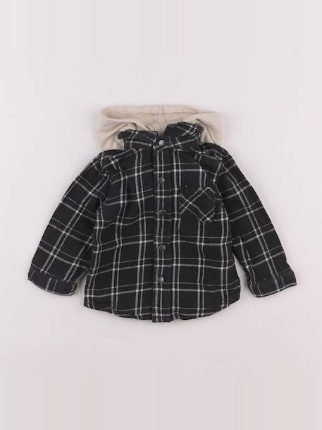 Chemise - 9 mois Gris 1 - vertbaudet enfant 