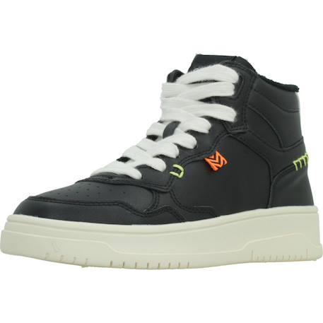 Bottines enfant garçon Blanc c1000+Noir c9999 7 - vertbaudet enfant 