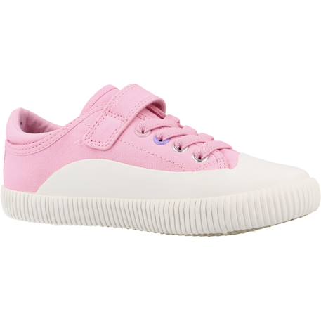 Baskets enfant fille en textile Rose c8006 5 - vertbaudet enfant 