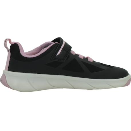 Baskets enfant fille Bleu c4268+Noir c0618 7 - vertbaudet enfant 