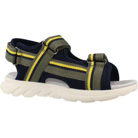 Sandales enfant garçon en textile Bleu c0735+Vert c0938 11 - vertbaudet enfant 