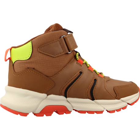 Bottines enfant garçon Bleu c4j2t+Marron c0616 10 - vertbaudet enfant 