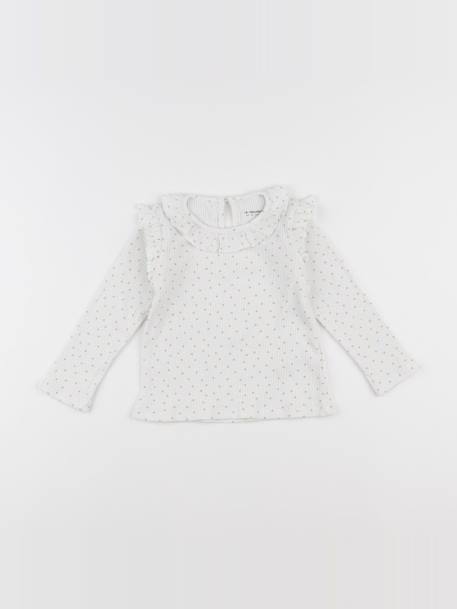 Tee-shirt - 24 mois Blanc 1 - vertbaudet enfant 