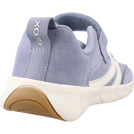 Baskets enfant fille en cuir Bleu c4y1z+Rose ca81z+Violet c8246 3 - vertbaudet enfant 
