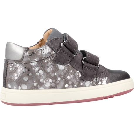 Derbies bébé fille en cuir Gris c1332+Rose c8jf8 1 - vertbaudet enfant 
