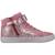 Basket fille synthétique kalispera Argent c1006+Bleu cf42l+Gris c9017+Rose c8006 19 - vertbaudet enfant 