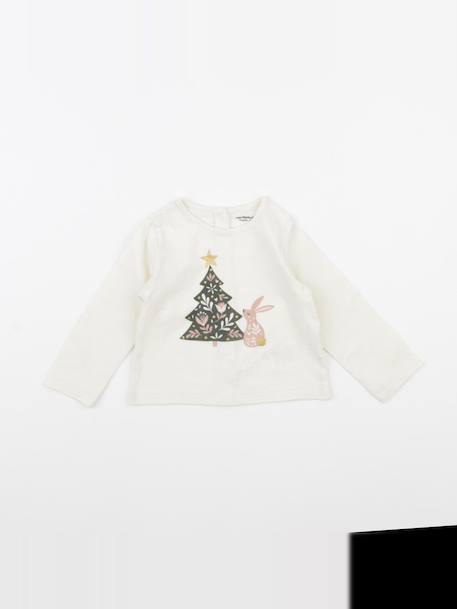 Tee-shirt - 9 mois Blanc 1 - vertbaudet enfant 