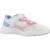 Baskets basses à scratch Blanc c0406+Salmon   blanc 5 - vertbaudet enfant 