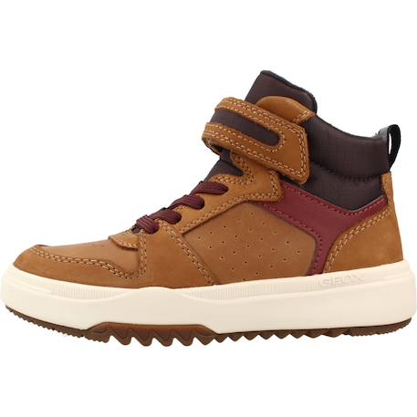 Bottines enfant garçon en textile Bleu cf46n+Brun clair c6444 8 - vertbaudet enfant 
