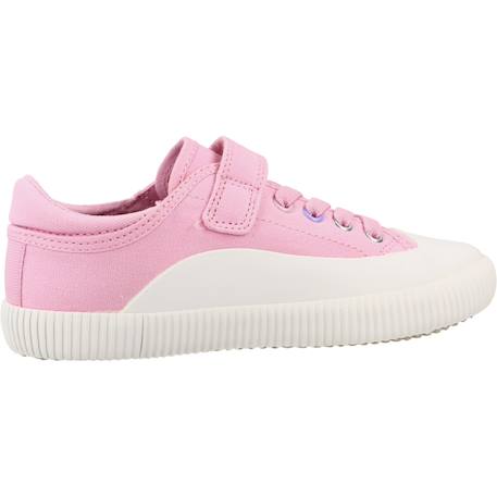 Baskets enfant fille en textile Rose c8006 1 - vertbaudet enfant 