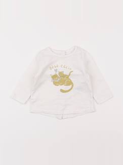 Seconde main-Fille-Tee-shirt - 3 mois