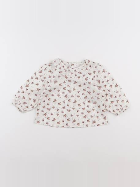 Blouse - 12 mois Blanc 1 - vertbaudet enfant 