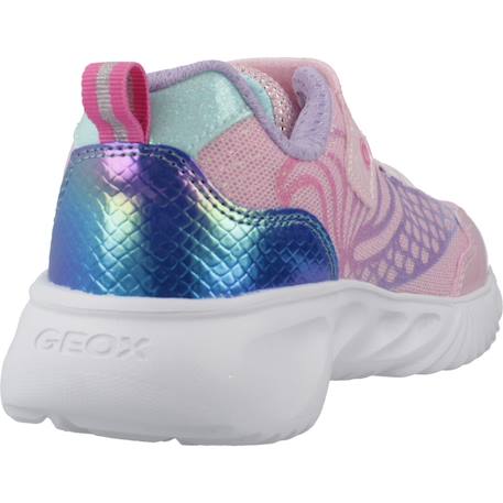 Baskets enfant fille en textile Rose c8842 3 - vertbaudet enfant 
