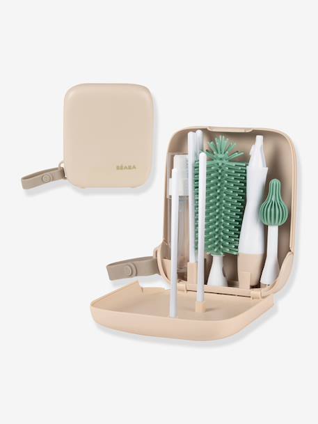 Kit de voyage égoutte bib sable 6 - vertbaudet enfant 