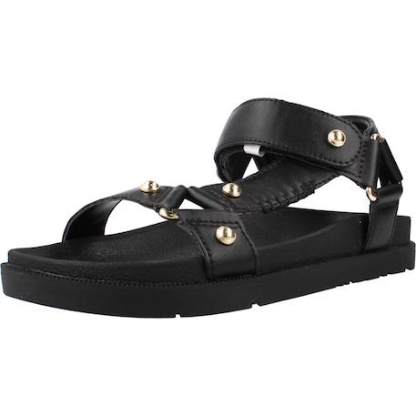 Sandales enfant fille Beige c1058+Noir c9999 10 - vertbaudet enfant 