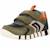 Baskets bébé garçon en cuir Vert c0450 4 - vertbaudet enfant 
