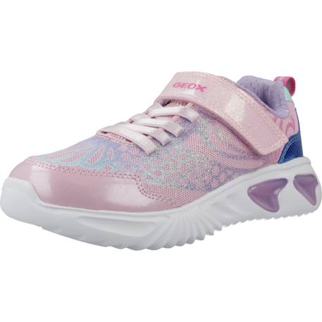 Baskets enfant fille en textile Rose c8842 4 - vertbaudet enfant 