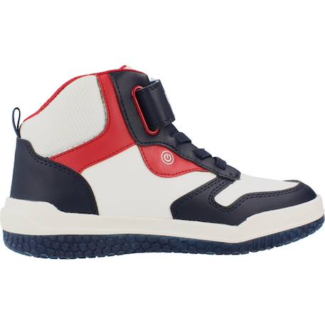 Baskets enfant garçon Bleu c4211+Rouge c0003 1 - vertbaudet enfant 
