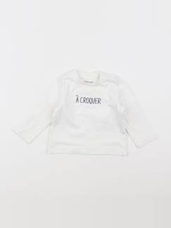 Seconde main-Fille-Tee-shirt velours - 6 mois