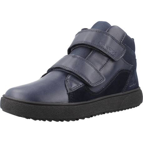 Bottes enfant garçon en cuir Bleu c4002+Multicolore c0718 4 - vertbaudet enfant 