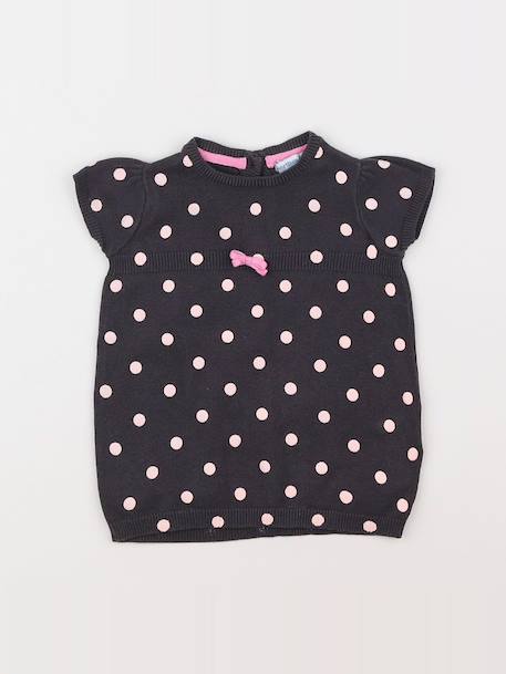 Robe - 3 mois Violet 1 - vertbaudet enfant 