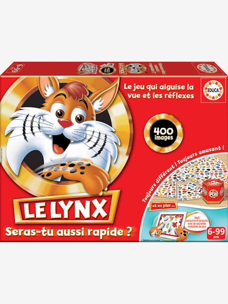 Jeu de société Le Lynx 400 images EDUCA rouge 1 - vertbaudet enfant 
