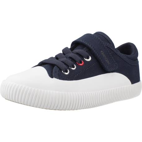 Baskets enfant garçon en textile Bleu c4211+Vert c0594 4 - vertbaudet enfant 