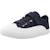 Baskets enfant garçon en textile Bleu c4211+Vert c0594 4 - vertbaudet enfant 