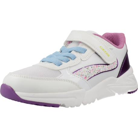 Baskets enfant fille Blanc c1z8h+Noir c9235 4 - vertbaudet enfant 