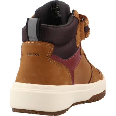 Bottines enfant garçon en textile Bleu cf46n+Brun clair c6444 9 - vertbaudet enfant 