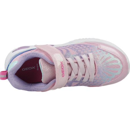 Baskets enfant fille en textile Rose c8842 6 - vertbaudet enfant 