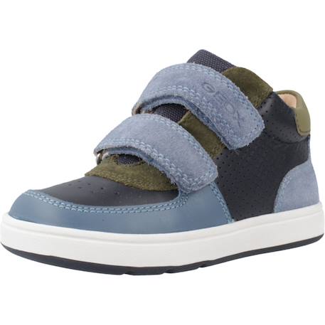 Basket garçon en textile Bleu+Bleu blanc+Bleu jaune+Bleu rouge+Multicolore 1 - vertbaudet enfant 
