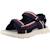 Sandales enfant garçon en textile Bleu c0735+Vert c0938 4 - vertbaudet enfant 