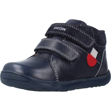 Derbies bébé garçon en cuir Bleu c4002 4 - vertbaudet enfant 