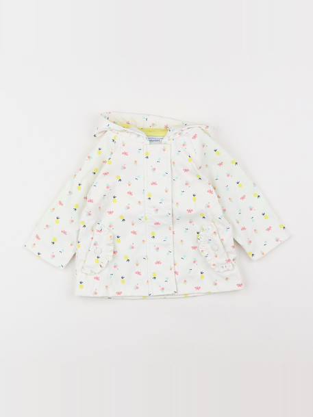 Imperméable - 6 mois Blanc 1 - vertbaudet enfant 