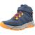 Bottines enfant garçon Bleu c4j2t+Marron c0616 1 - vertbaudet enfant 